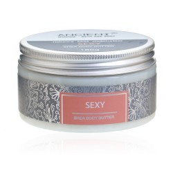 Unt de Shea 180g - Sexy - Mandarină de sânge, piper roz și bergamotă - Unt de corp Shea