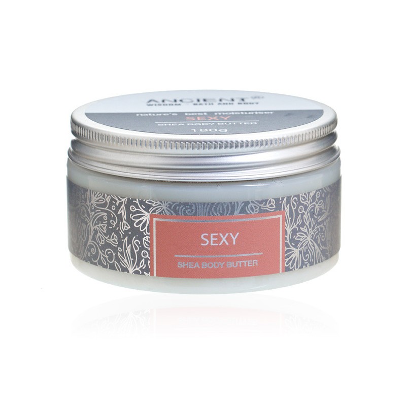 Shea Butter 180g - Sexy - Bloedmandarijn, roze peper en bergamot - Shea Body Butter-SHEA BODYBOTER-HOSTENATURA