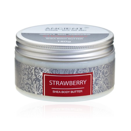 Unt de Shea 180g - Capsuni - Unt de corp Shea