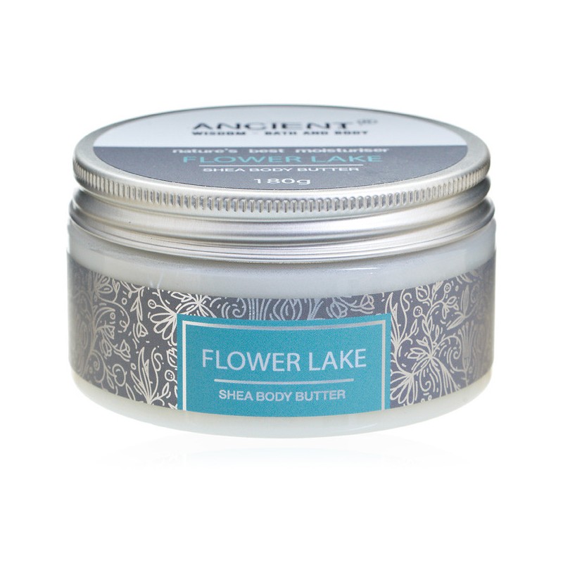 Manteca de karité 180 g - Flores do lago - Rosas búlgaras, violeta, vainilla e almizcle branco - Manteca corporal de karité-MANTECA CORPORAL DE KARITÉ-HOSTENATURA