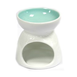 Classic Oil Burner - Floral & Blue