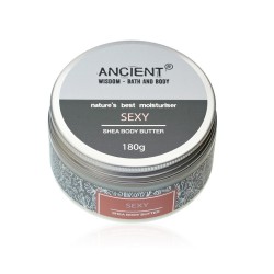 Unt de Shea 180g - Sexy - Mandarină de sânge, piper roz și bergamotă - Unt de corp Shea