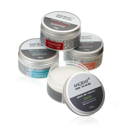 Manteca de Karité 180g - Sexy - Mandarina sanguina, pimienta rosa y bergamota - Shea Body Butter
