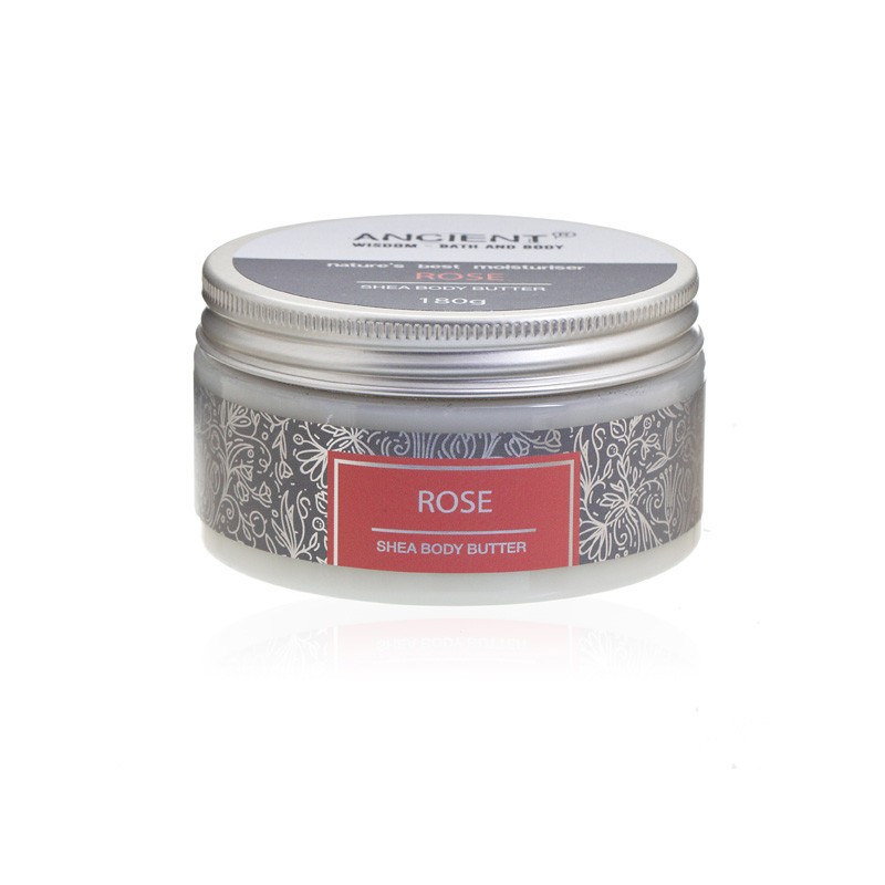 Mantega de Karité 180g - Rosa - Shea Body Butter-MANTECA CORPORAL DE KARITE-HOSTENATURA