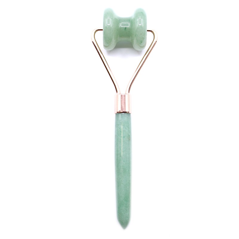 Gemstone Facial Roller - Jade-GEMSTONE ROLLERS-HOSTENATURA