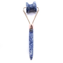 Gemstone Aurpegiko Roller - Sodalite