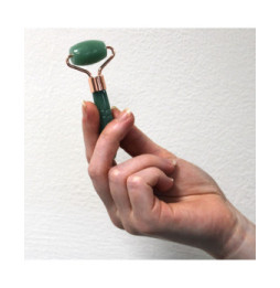Mini Rodillo de Piedras Preciosas - Jade