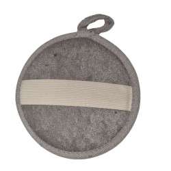 Bamboo & Linen Bath Pad - Charcoal