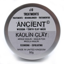 Kaolin Clay Mask 50g - Deeply cleanses the skin and absorbs oil