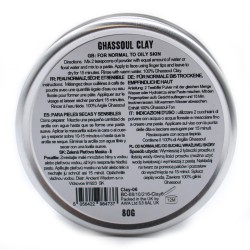 Ghassoul Moroccan Brown Clay Mask 80g - Cleanses, Smooths and Soothes the Skin