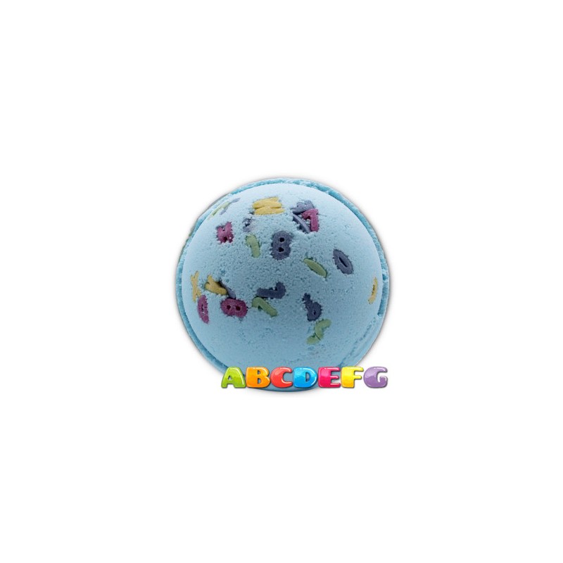 Bombas de baño Alfabéticas - Granada y Cassis - 1 unidad 180gr.-BATH BOMBS-HOSTENATURA