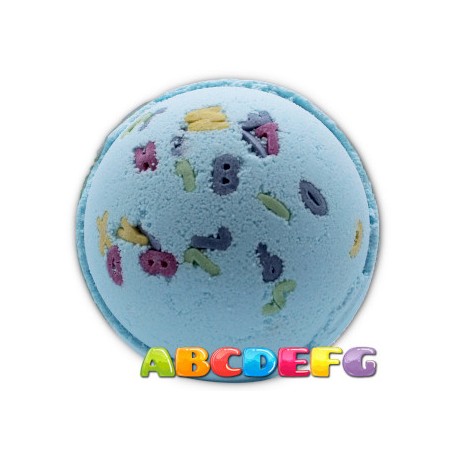 Alphabetische Badebomben - Granatapfel und Cassis - 1 Einheit 180gr.