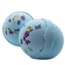 Alfabetische bath bombs - Granaatappel en Cassis - 1 eenheid 180gr.