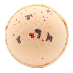 Bombe de bain renne et nez rouge - caramel et caramel - 1 unité 180gr.