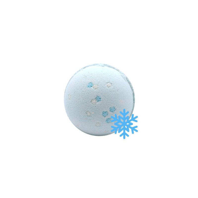 Bomba de baño de copo de nieve - Arándanos - 1 unidad 180gr.-BATH BOMBS-HOSTENATURA