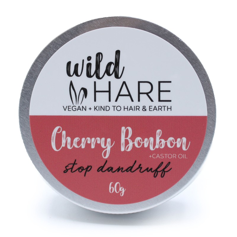 Wild Hare Solid Shampoo - Cherry-SOLID SHAMPOO AND CONDITIONER 60GR-HOSTENATURA