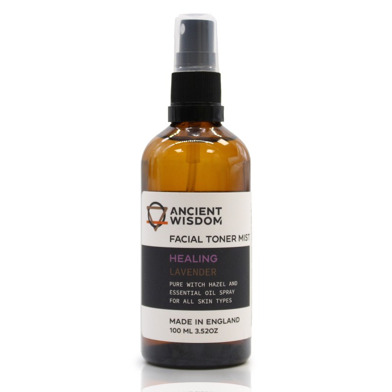 Facial Tonic - Hamamelis met Lavendel 100ml - Zorgt voor hydratatie, kalmeert de huid en zorgt voor voedingsstoffen en vitamines-GEZICHTSMOISTURIZER - TONER-HOSTENATURA