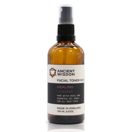 Tónico Facial - Hamamelis con Lavanda 100ml - Aporta hidratación, Calma la piel y aporta nutrientes y vitaminas