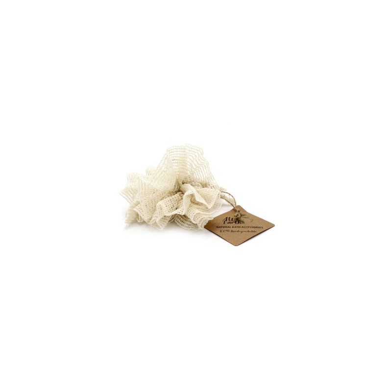 Natural Scrunchy - Rami 55gm-BAGS FOR NATURAL SOAPS-HOSTENATURA