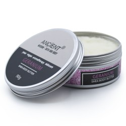 Aromaterapeutyczne Masło Do Ciała Shea 90g - Geranium