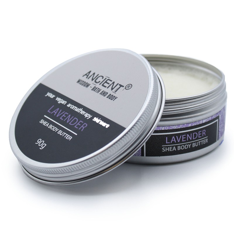 Shea Body Butter Aromatherapy 90g - Lavender-SHEA BODY BUTTER-HOSTENATURA