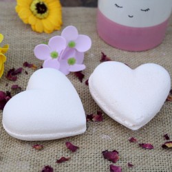 Love Heart Heart-shaped Bath Bomb 70g - Passion Fruit