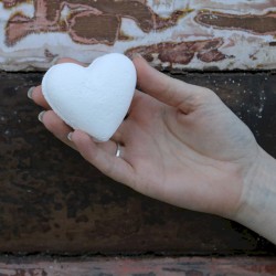 Love Heart Heart-shaped Bath Bomb 70g - Coconut