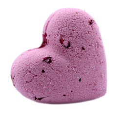 Bomba da bagno Love Heart 70 g - Ylang e rosa