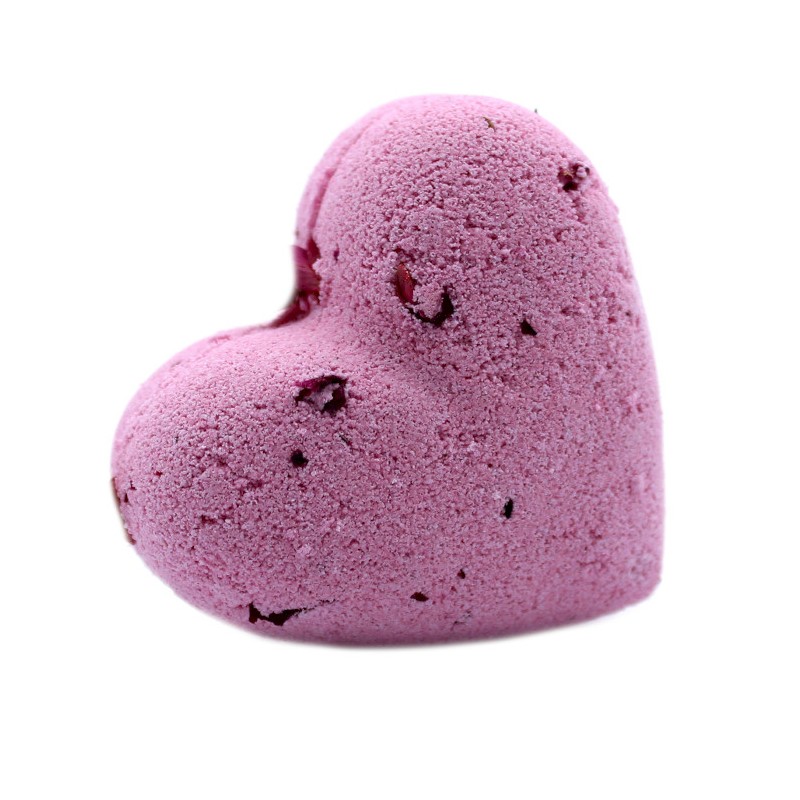 Bomba da bagno Love Heart 70 g - Ylang e rosa-BOMBE DA BAGNO-HOSTENATURA