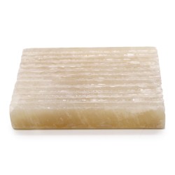 Porte-savon carré Honey Onxy