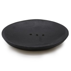 Black Marble Oval Soap Dish