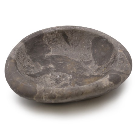 Jabonera de Mármol Trioval / Soporte piedra natural para incienso (sahumerio)
