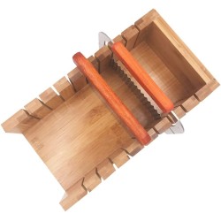 Wooden Soap Cutter Set - Straight & Wavy Cutter