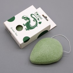 Konjac Facial Sponge - Green Tea - Protector