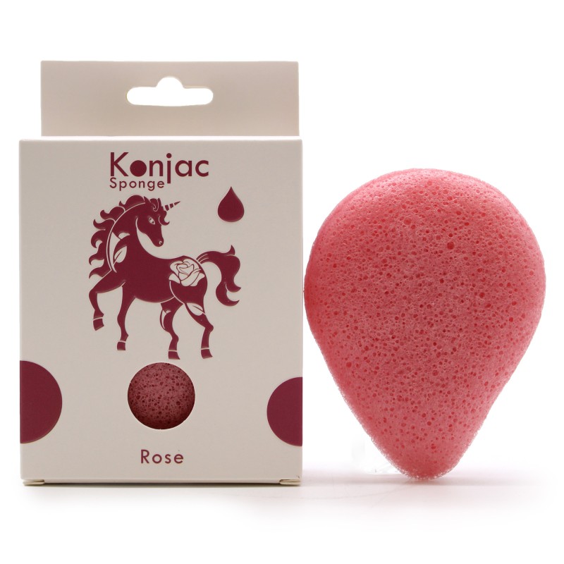 Esponja Facial Konjac - Rosa - Antienvelliment-ESPONGES DE KONJAC-HOSTENATURA