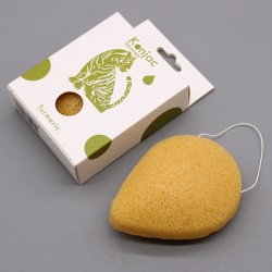 Konjac Facial Sponge - Turmeric - Anti-wrinkle