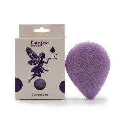 Esponja Facial Konjac - Lavanda - Calmante