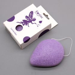 Burete facial Konjac - Lavanda - Calmant