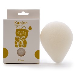 Burete facial Konjac - Natural - Piele Sensibila