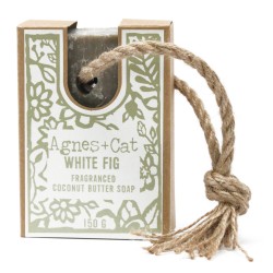 Soap with Cord - White Fig - Agnes&Cat