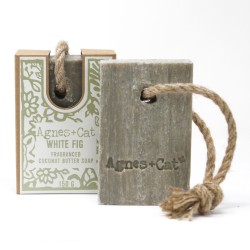 Soap with Cord - White Fig - Agnes&Cat