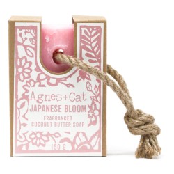 Soap with Cord - Flower of Japan - Agnes&Cat