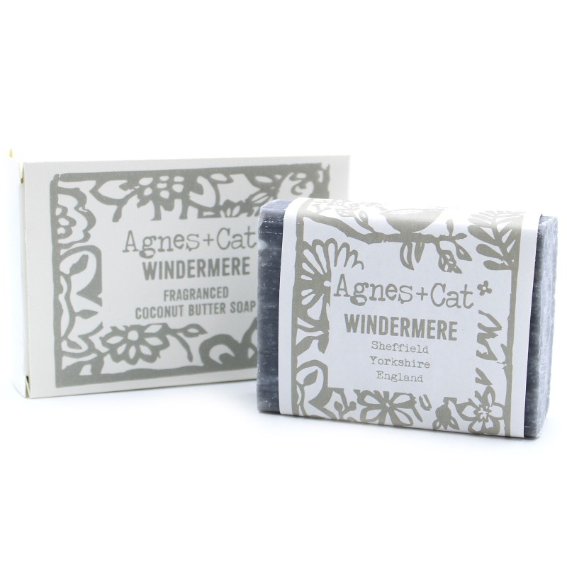 140g Handgemaakte Zeep - Windermere - Agnes&Cat-ARTISANE ZEEP 140 GR Agnes&Cat-HOSTENATURA