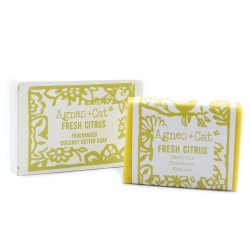 140g Artisan Soap - Fresh Citrus - Agnes&Cat