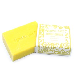 140g Artisan Soap - Fresh Citrus - Agnes&Cat