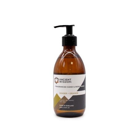 Flüssige Hand- und Körperseife - Ingwer & Orange