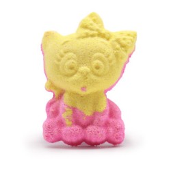 Bombe de bain Fun - Chat - Banane - 80g