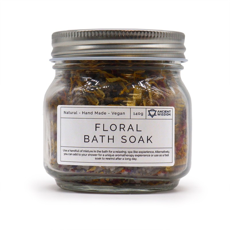 Bagno floreale - 140 g-MIX BAGNO FLOREALE E VAPORE VISO-HOSTENATURA