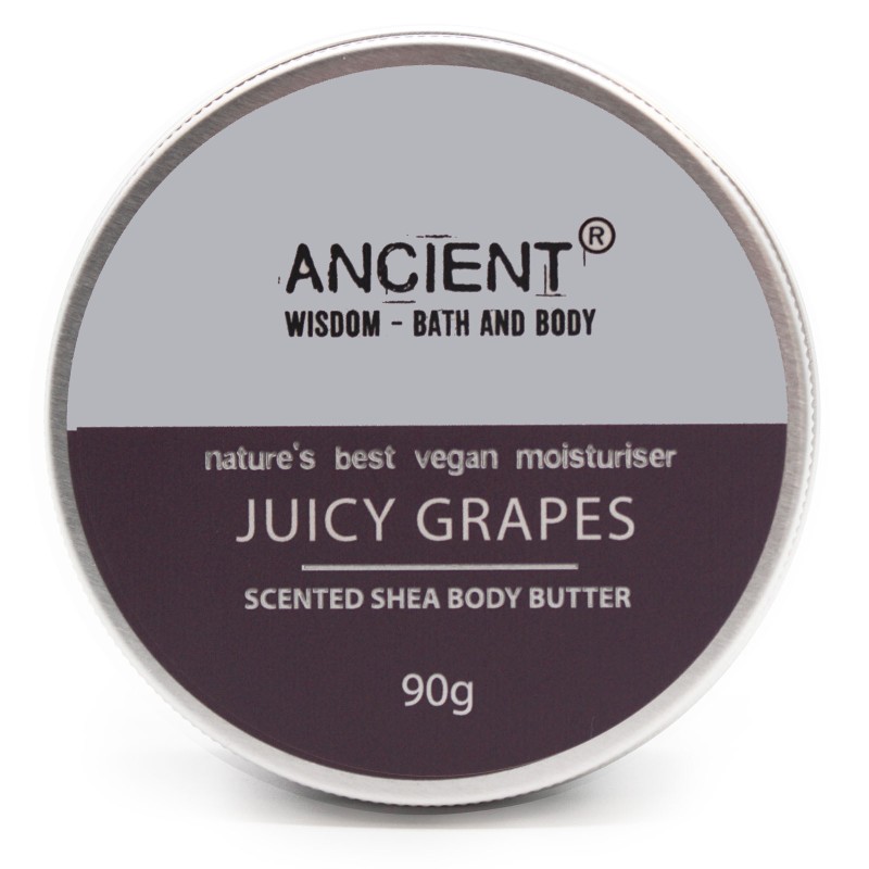 Scented Shea Body Butter 90g - Grapes-SHEA BODY BUTTER-HOSTENATURA