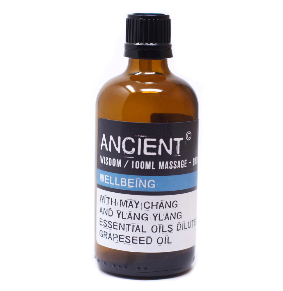 Aceite de Masaje - Bienestar - May Chang y Ylang Ylang - 100ml